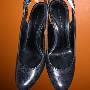 Elie Tahari open back sandals!